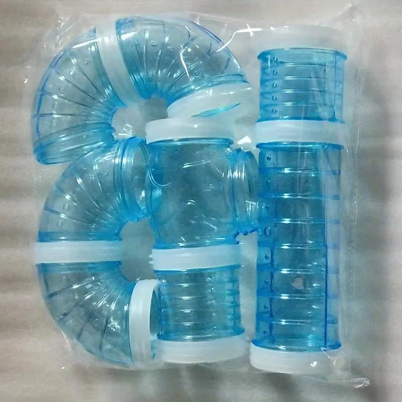 DIY Hamster Tunnel Toy Pet Sports Training Pipeline Transparent