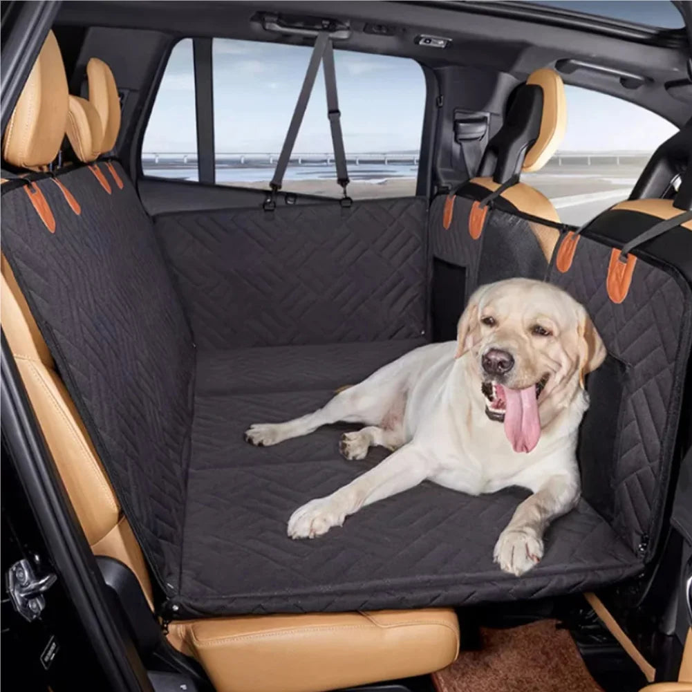 Removable Car Mat Hardboard Extension Dog Kennel Waterproof Scratch Proof Car Pet Hammock Rear Seat Travel Mat Dog Seat Cover Zpaxo