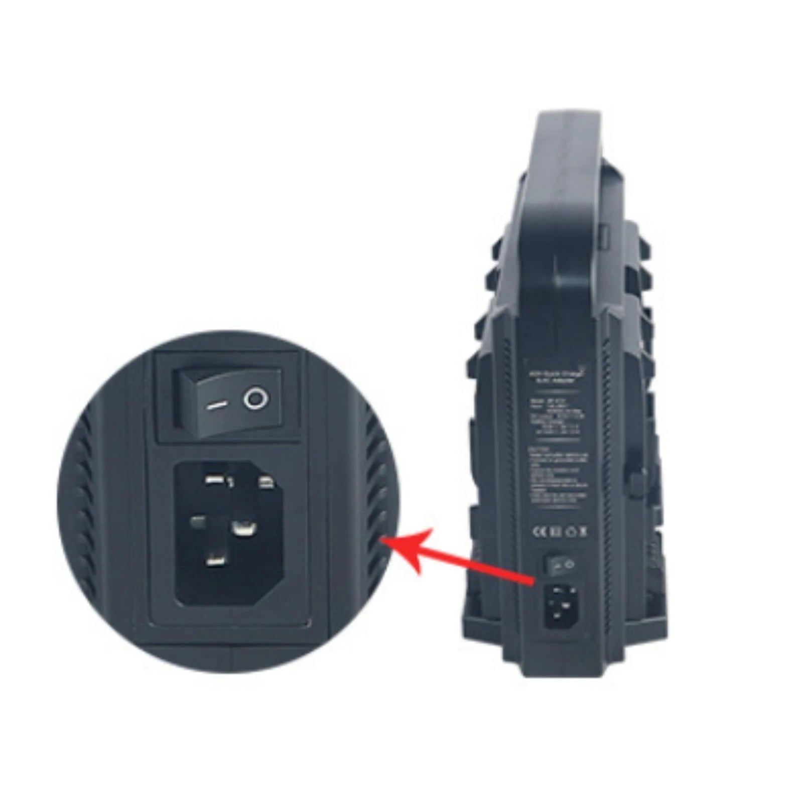 BP-4CH 4-Channel V-mount Battery Charger Sony 14 4V 8V DC 16 5V Power