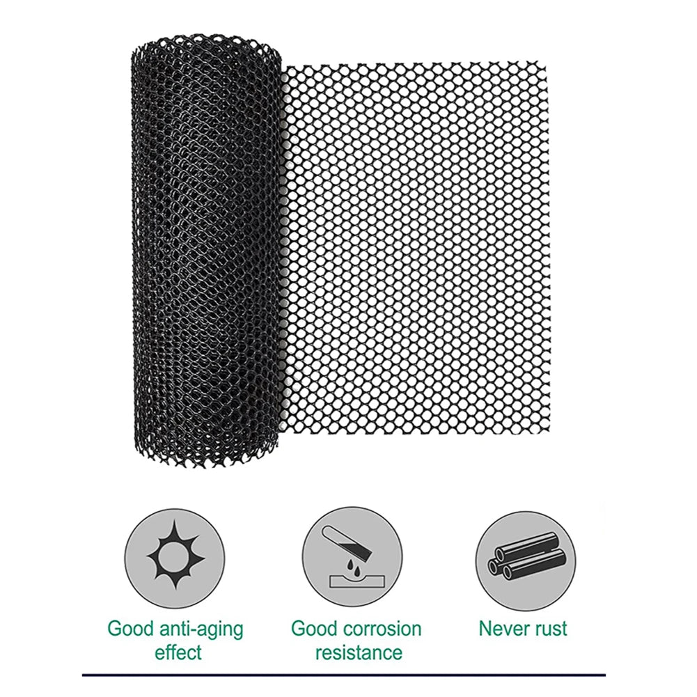 Plastic Wire Mesh Fence Poultry Netting 300 Fencing Solution Dogs