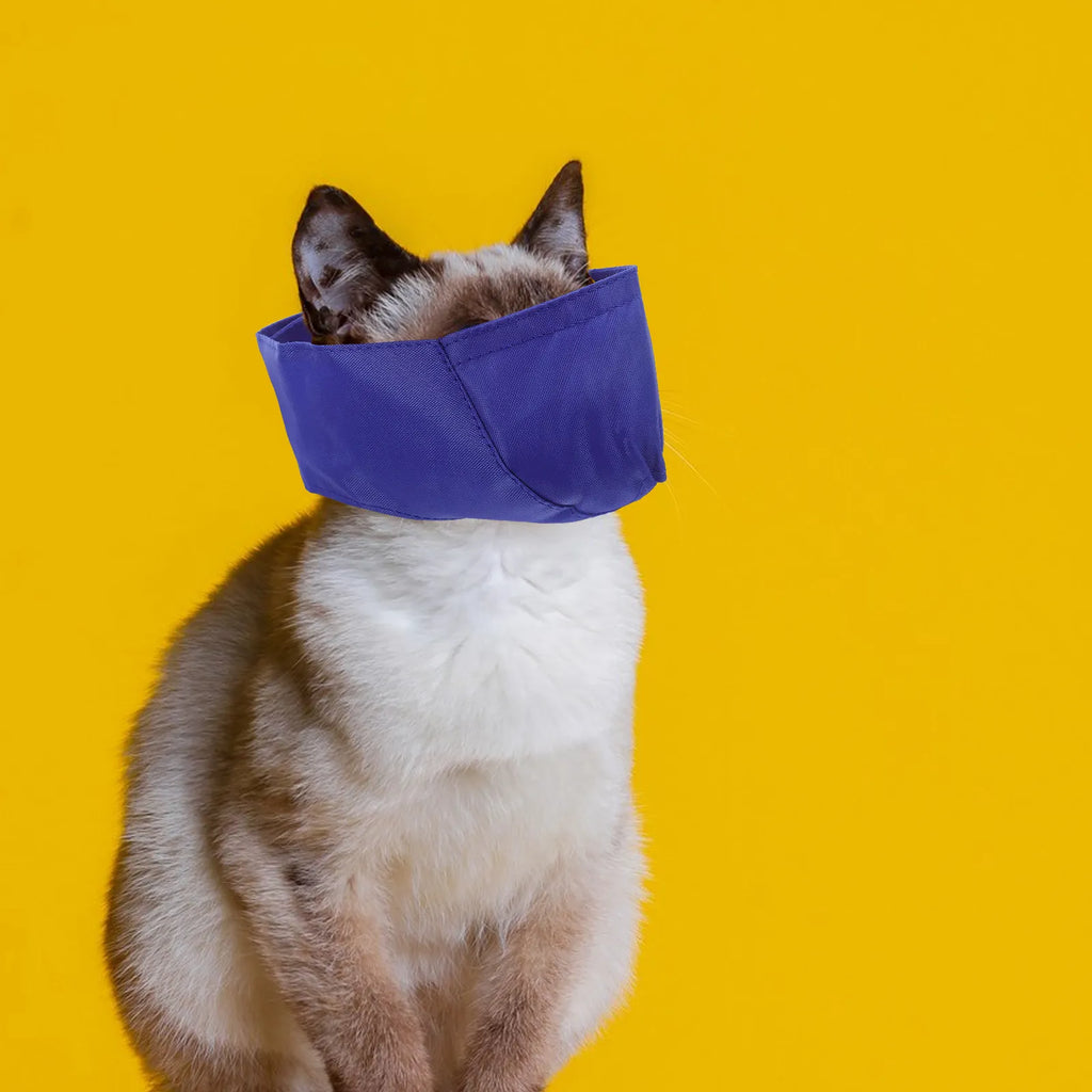 Cat Eye Mask Soft Comfortable Cover Excitement Relief During Grooming