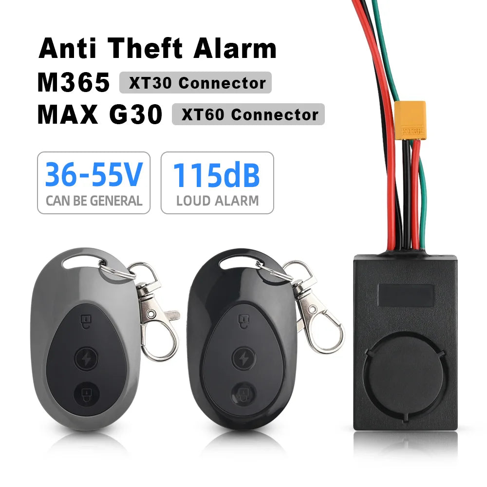 Anti-Theft Remote Control Lound Alarm For Xiaomi M365 1s Pro Pro2 for Ninebot Max G30 G30D Electric Scooter Device Replacement Zpaxo