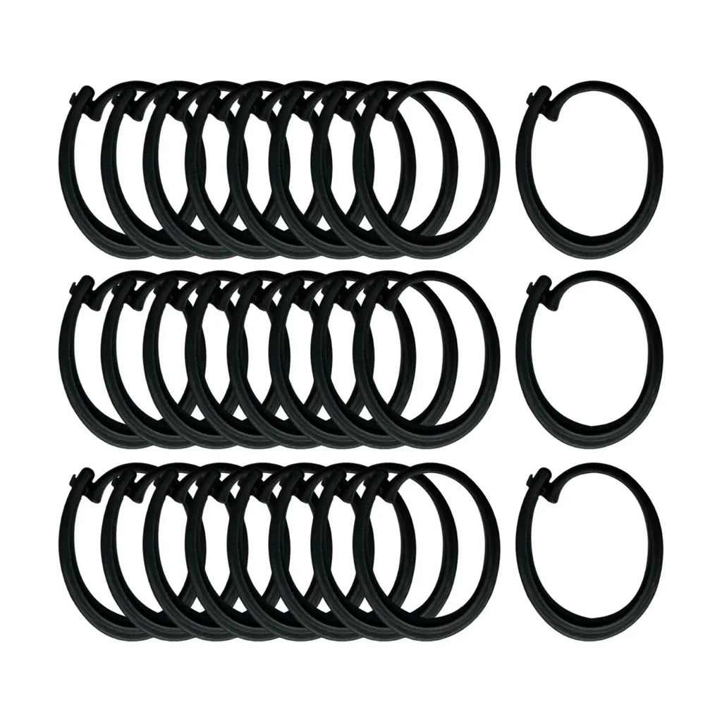 30Pcs Gazebo Curtain Hooks Universal Professional Easy to Install, Track Hooks for Yard, Garden, Canopy, Mesh Screen, Outdoor, Zpaxo