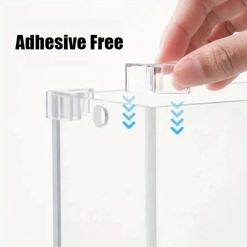 Transparent Silicone Fish Tank Corner Protectors Adhesive-free