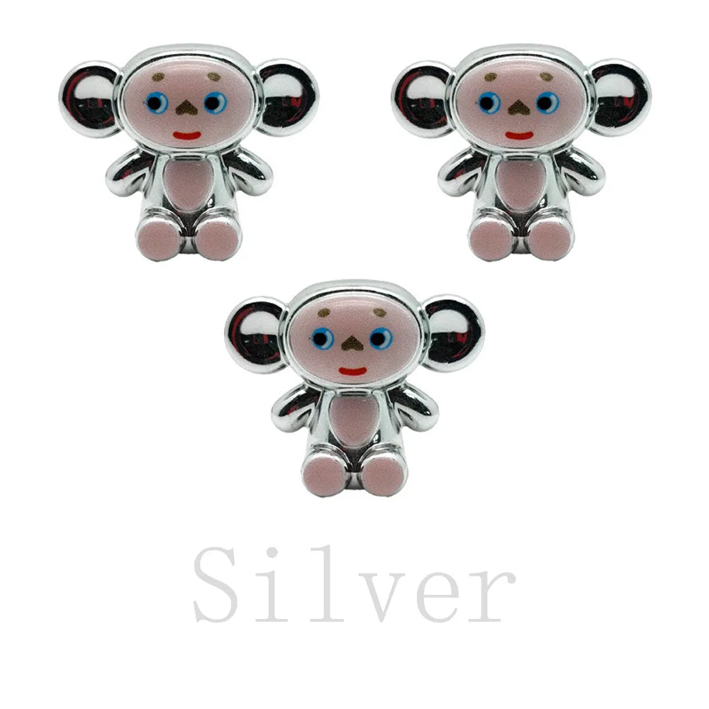 Cartoon Monkey Tire Valve Stem Caps – Cars, Bikes & Motorcycles