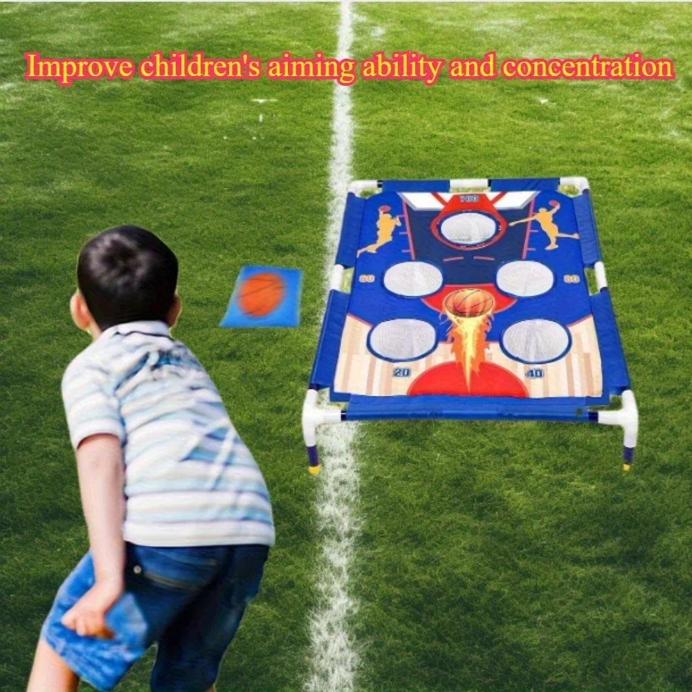 Sandbag Throwing Game Portable Adult Toys Boys Girls Ages 3 Bean Bag