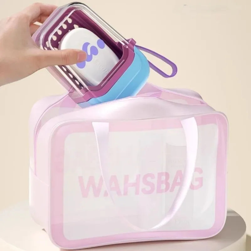 Soap Case Travel Leakproof Container Lid Traveling Camping Gym