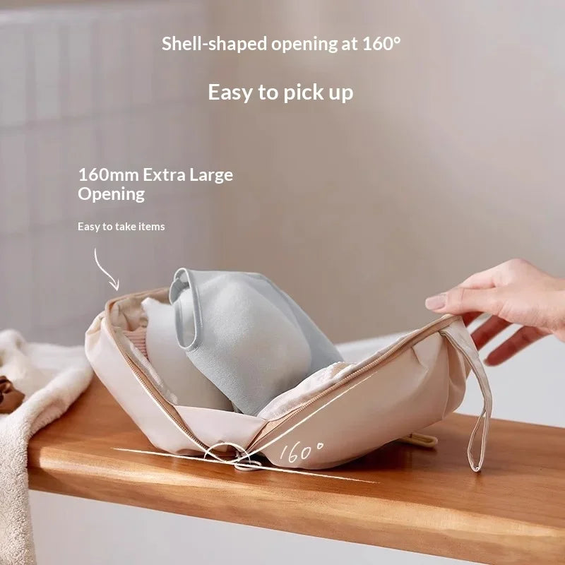 Ball-Shaped Underwear Storage Bag – Travel Bra & Sock Organizer Travel Storage Bag Zpaxo