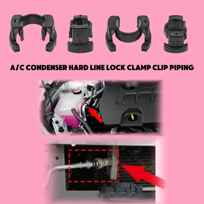 Toyota A/C Condenser Hard Line Lock Clamp Clip 88718-1E150