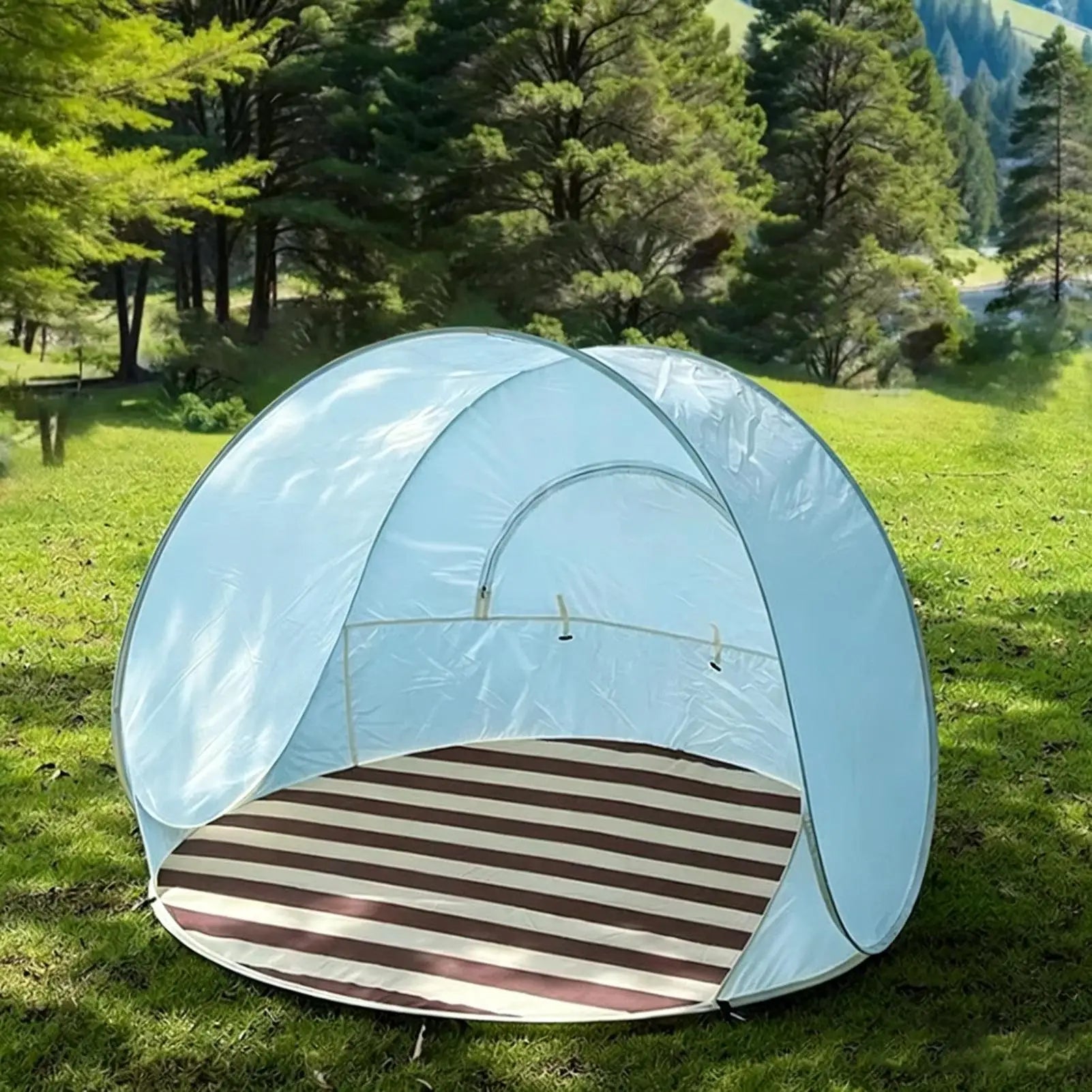 Beach Shade Portable Lightweight Protection Canopy Sun Family Adults