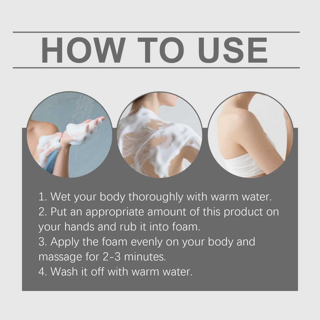 Persimmon Nourish Body Wash – Exfoliating Hydrating Shower Gel Exfoliating Shower Gel Zpaxo