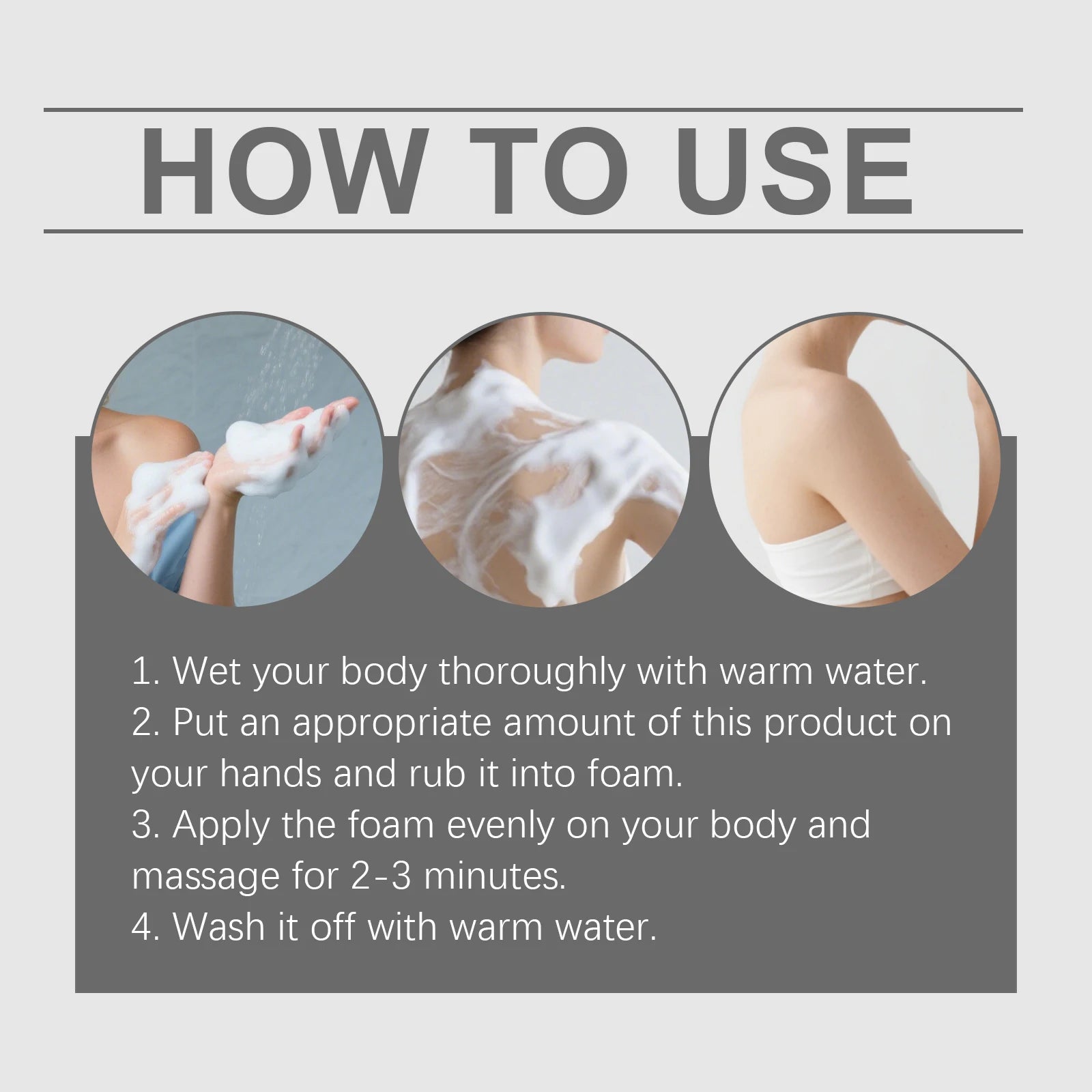 Persimmon Nourish Body Wash – Exfoliating Hydrating Shower Gel Exfoliating Shower Gel Zpaxo
