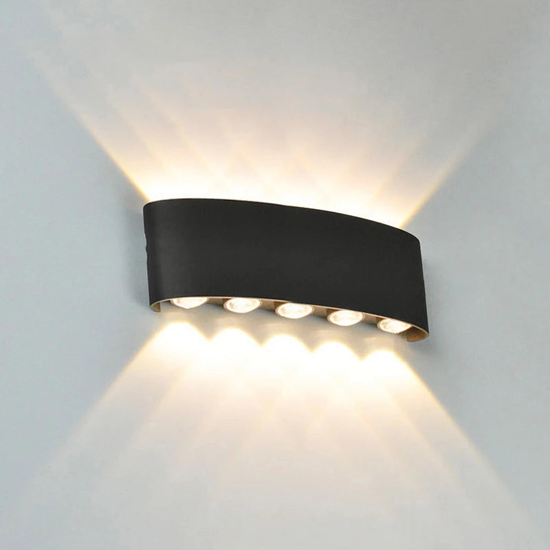 Up Down LED Wall Lamp Waterproof Modern Wall Light for Bedroom Living Room Corridor Balcony Indoor Outdoor Home Decor Lighting Zpaxo