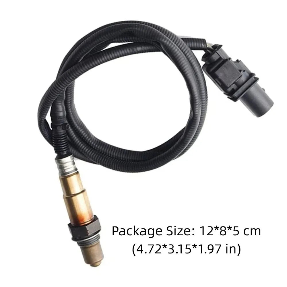 Universal Air Fuel Ratio Oxygen Lambda Sensor Metal High Resolution Oxygen O2 Sensor Wide Measuring Range Versatile Zpaxo