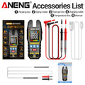 Multifunctional Clamp Meters ANENG PN131 200A AC DC Current 600V