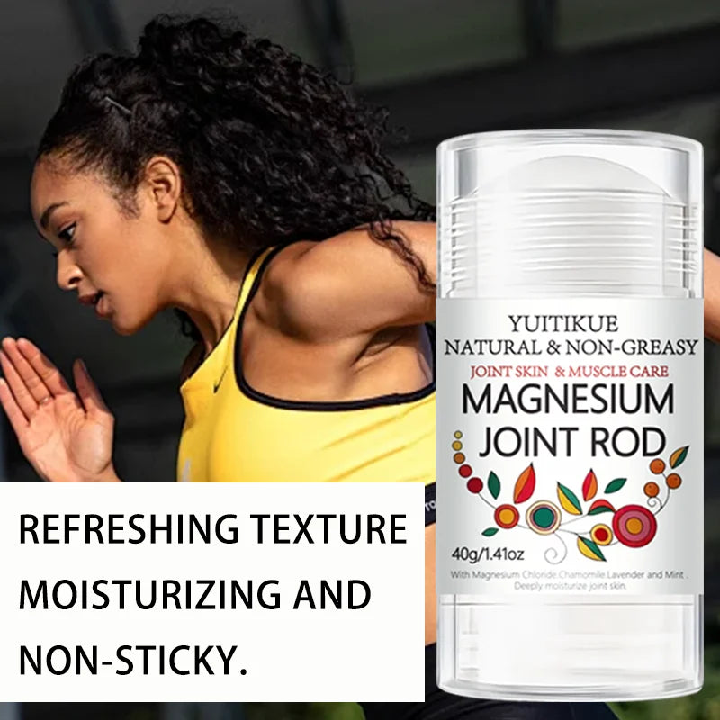 YUITIKUE Magnesium Roll-On Stick 40g – Joint & Muscle Relief Magnesium Roll-On Stick Zpaxo