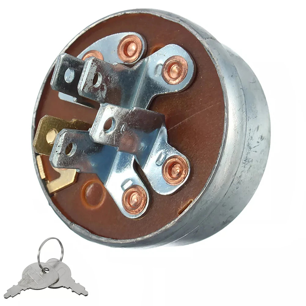 Starter Switch 2 Keys Metal Lawn Mower Start 5-Terminal MTD 725-0267