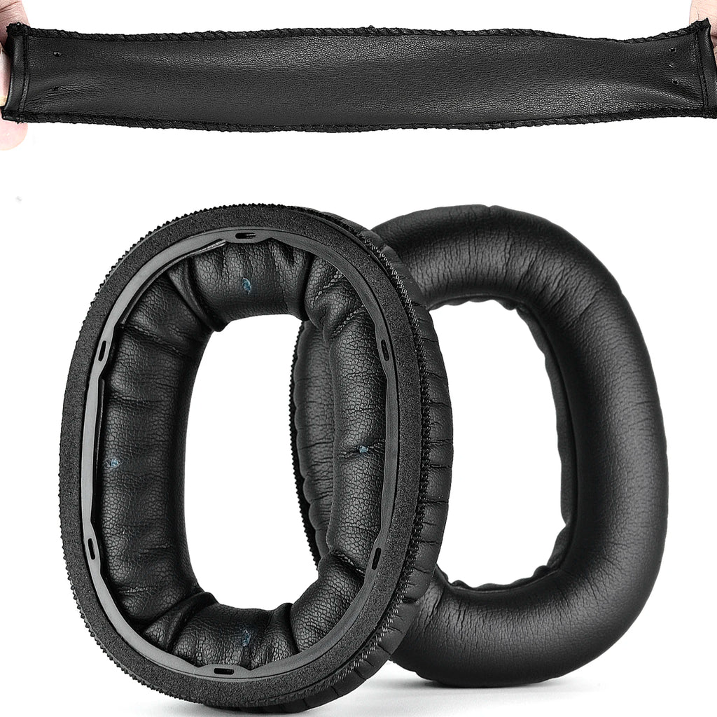 1 Pair Replacement Soft Sponge Earpads Cushion Covers Headband Cover