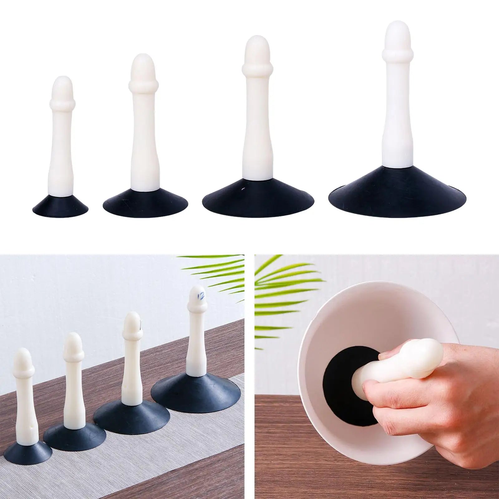 Clay Dip Glazing Tool Pottery Tool Plate Parts Glazing Coloring Tool Portable Expert Easy to Use Art Crafts Rubber Suction Cup Zpaxo