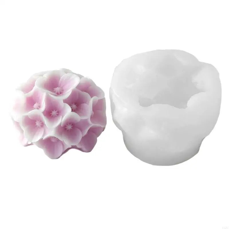 Safe Silicone Hydrangea Mould Baking Party Decoration