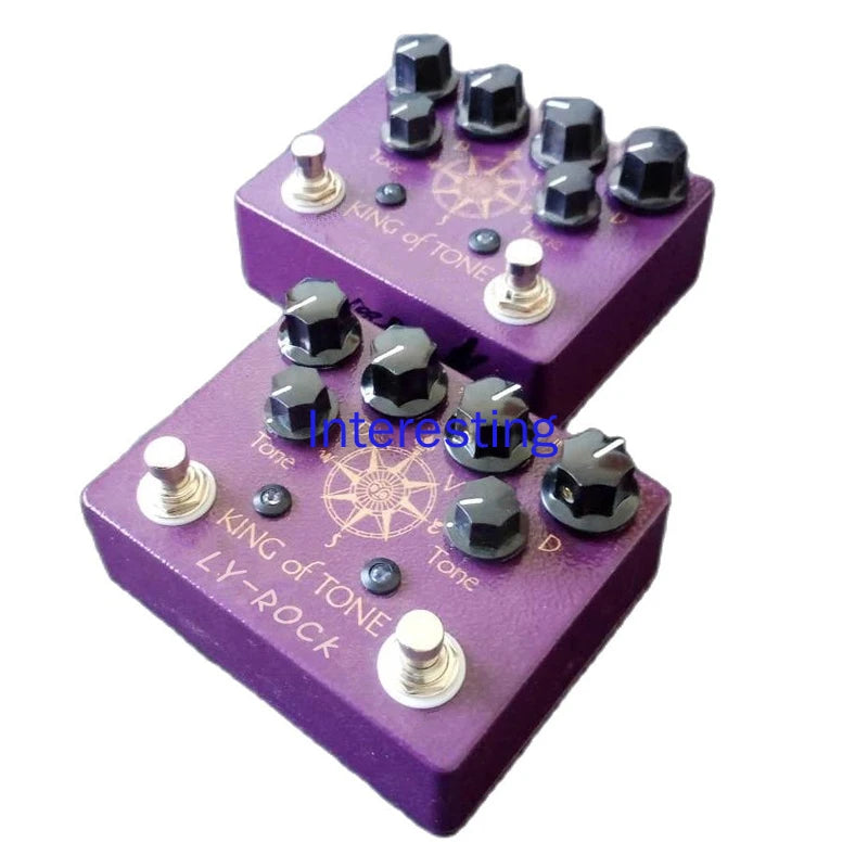 LYR Pedal (LY-ROCK),Guitar OVERDRIVE Effect Pedal, LY-ROCK King Of Tone Overload Monoblock Effect V4 Overload Single Block Effec Zpaxo Right High Gain