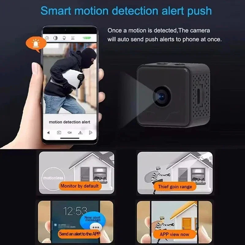 4K Mini Camera Home Small Wireless Wifi Outdoor Upgrade Baby Pet