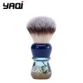 Yaqi 24MM Atlantis Synthetic Hair Shaving Brush For Mens Portable Travel High Quality Face Cleaning Shaving Brush Tool Zpaxo R210301