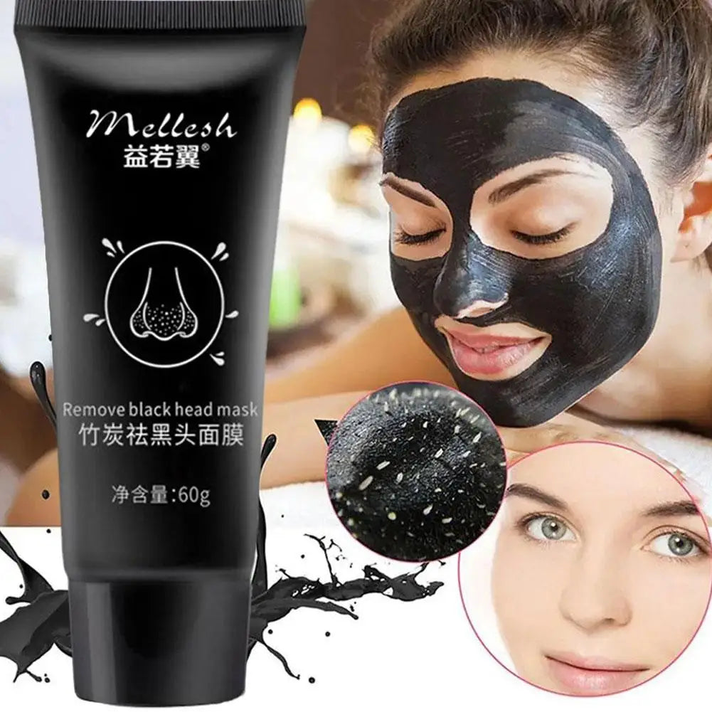 Bamboo Charcoal Blackhead Removal Peel-Off Face Mask 60g Peel-Off Face Mask Zpaxo