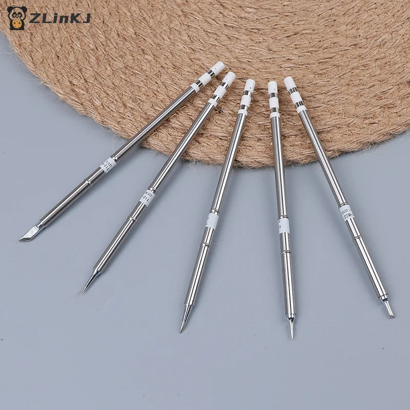 ▶1pcs T12-BC2 T12-J02 T12-JL02 T12-KR T12-ILS Soldering Iron Tips For Soldering Rework Station 110V - 220V 150mm Zpaxo
