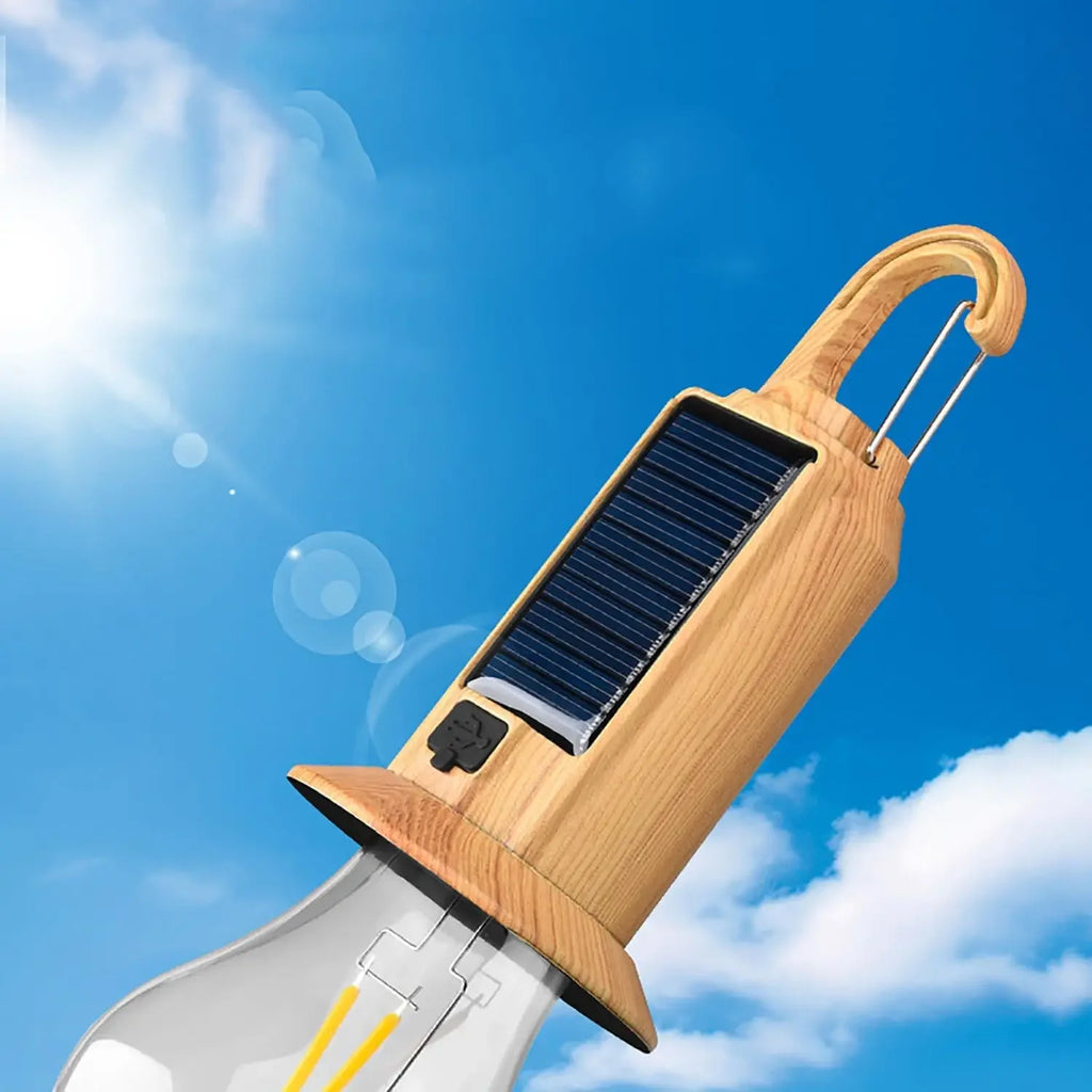 Solar & USB LED Camping Lantern | Remote Control, 1–4 Pack