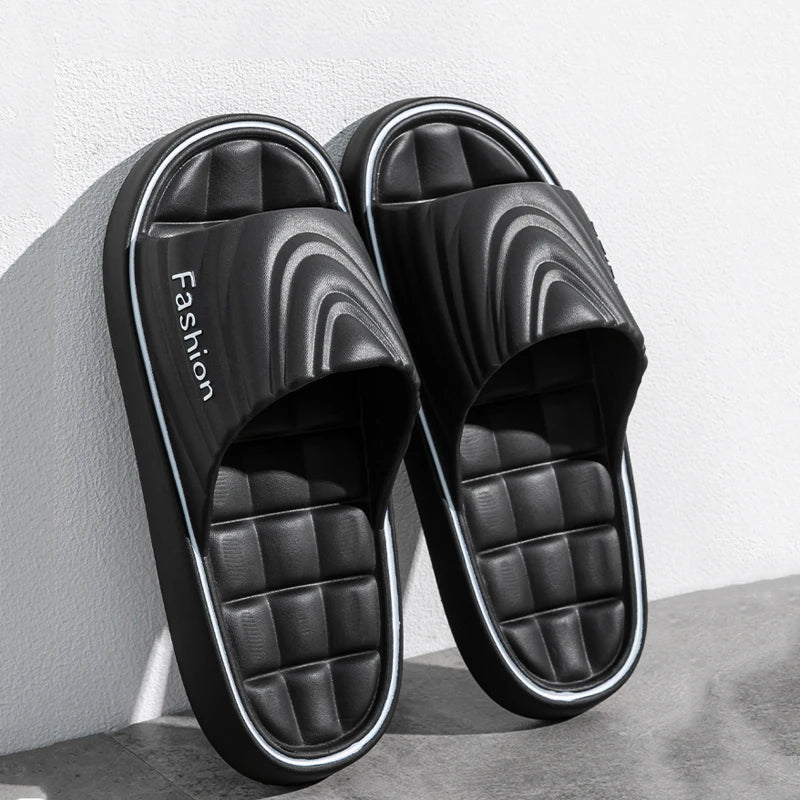 Men's Slippers EVA Summer Non-slip Bathroom Slides Indoor Outdoor