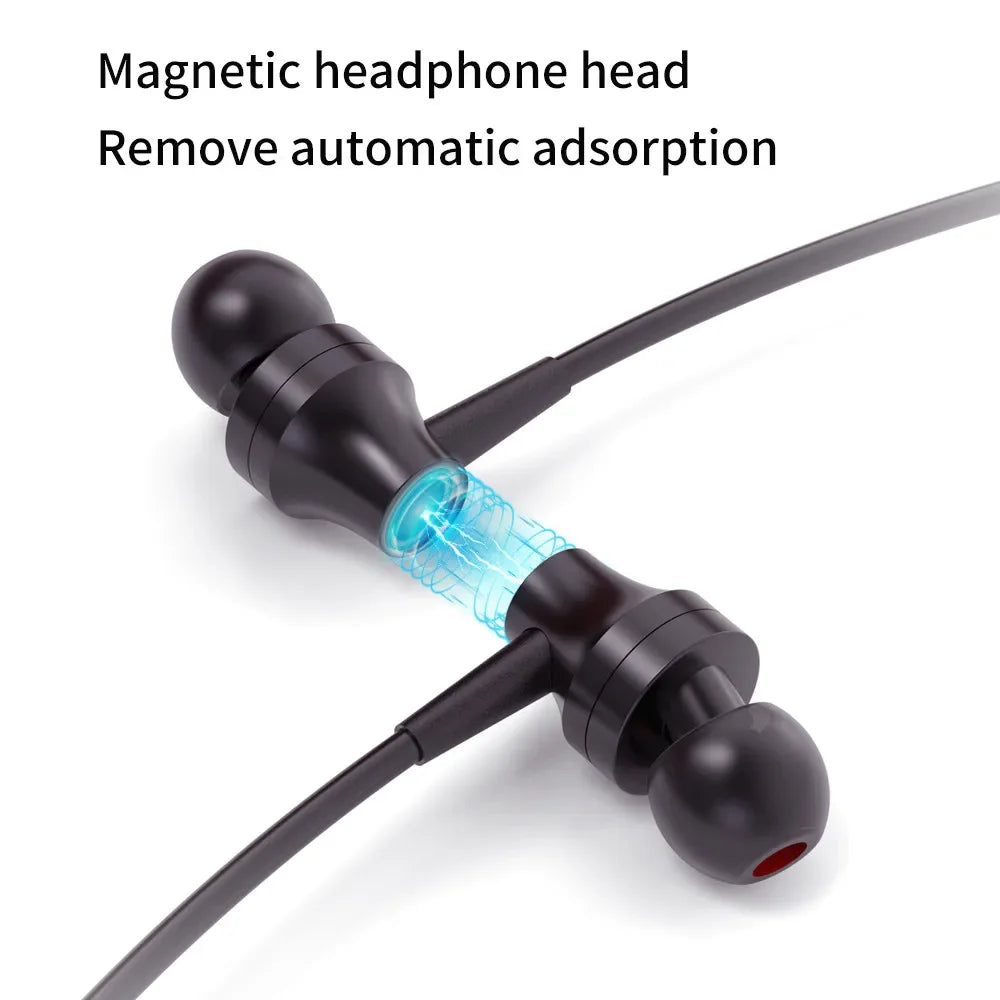 Bluetooth 5 0 Earphones Neckband Headsets Wireless Headphones Hifi