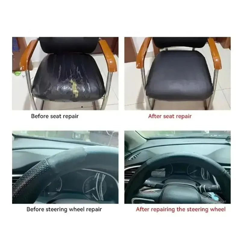 Waterproof High Viscosity Repair Tape, for Cushion Repair, Leather Seat Sofa Leak Repair, Leather Wear-Resistant Repair Zpaxo