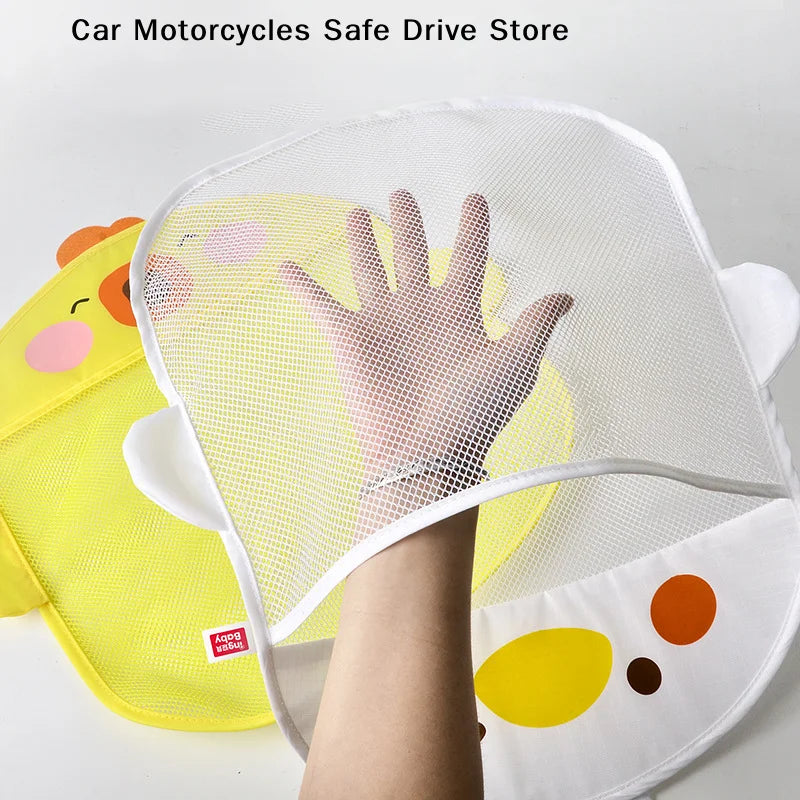 Mesh Baby Bath Toy Storage Bags Sucker Design Organizers Bathtub Toys