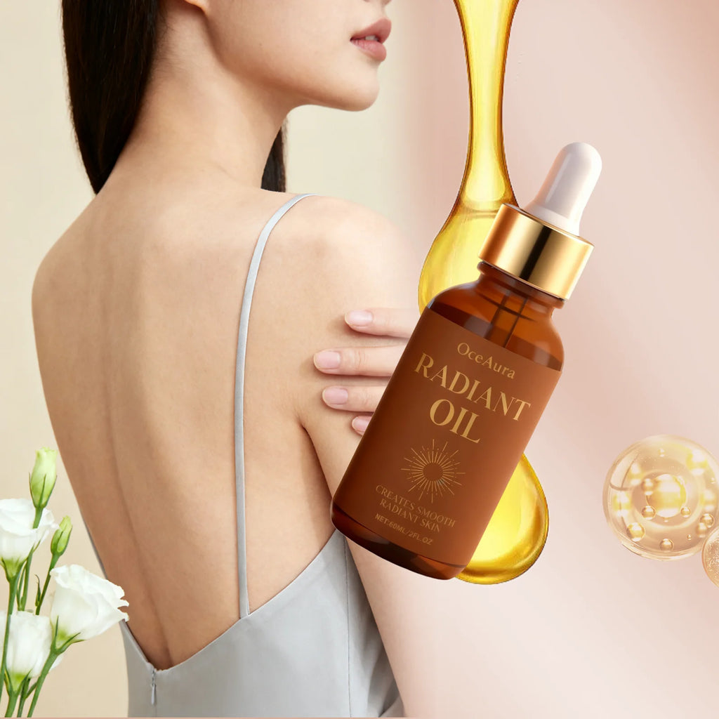 Luxury Body Oil for Dry Skin Argan Oil & Sweet Almond Oil Nourishing Glowing Skin Lightweight Non Greasy Winter Skincare Gift Zpaxo
