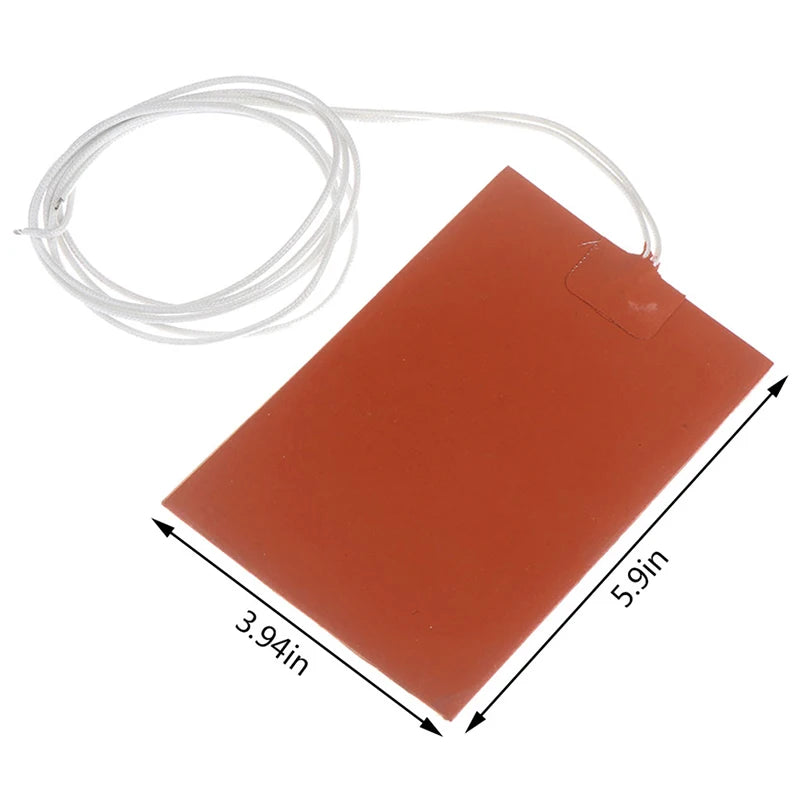 Flexible Line Heater Strap Injector Heated 12x500mm 50W 12V Electric Zpaxo Style2