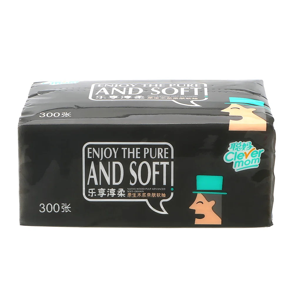 4 Layers 300 Sheets Toilet Paper Household Pure Wood Pulp Towel