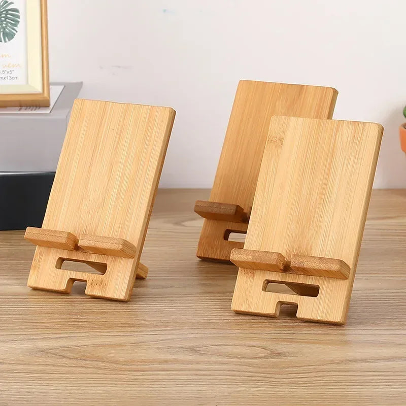 Solid Wood Mobile Phone Charging Stand Multi-functional Tablet Sewing Zpaxo