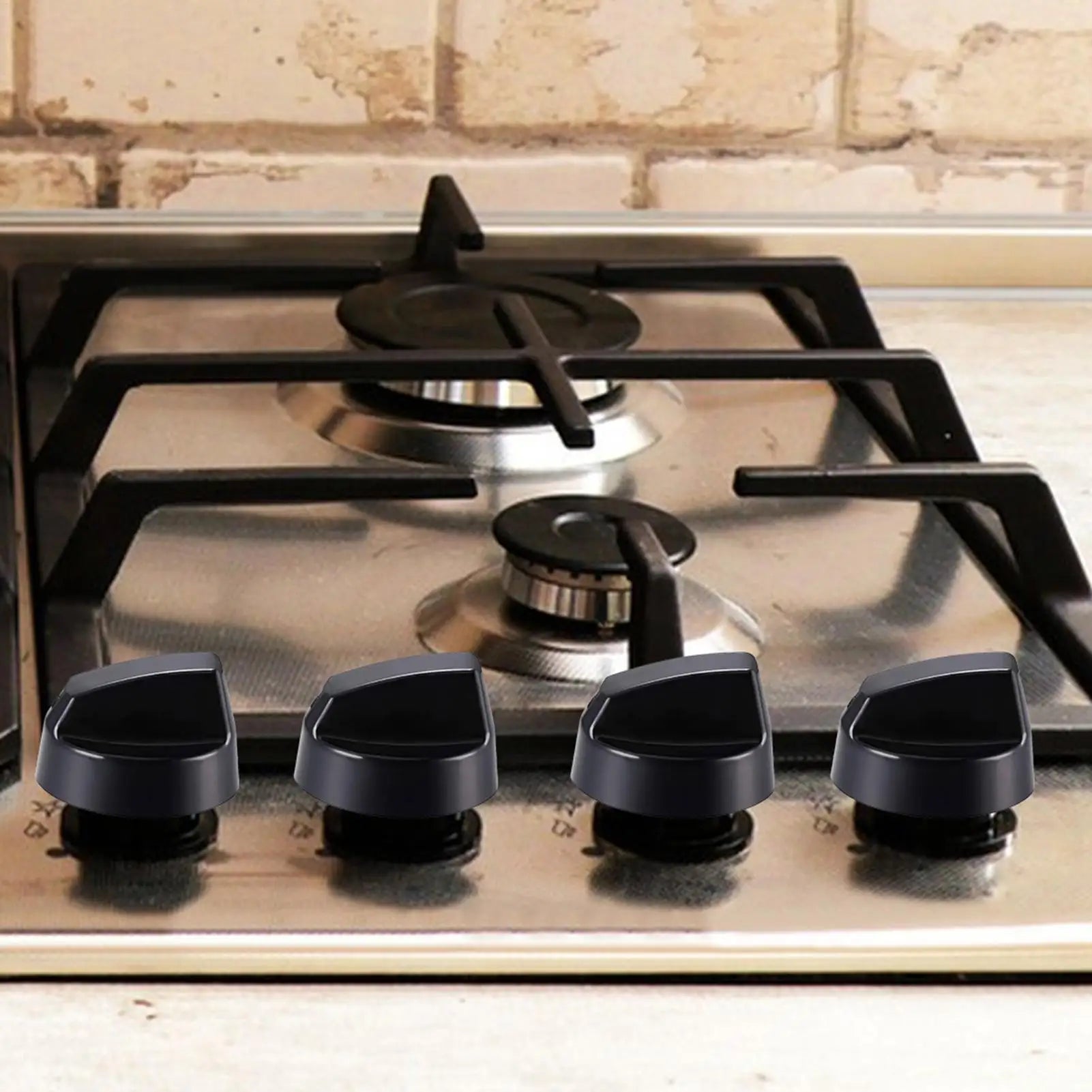 Stove Control Knobs Marked Replacement Dials Universal Gas Electric Range Stove Button Restaurant Kitchens Oven Knobs Gas Zpaxo