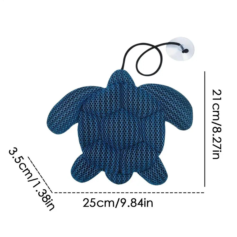 Tub Scum Absorber Reusable Spa Oil Absorbing Sponge Floating Turtle