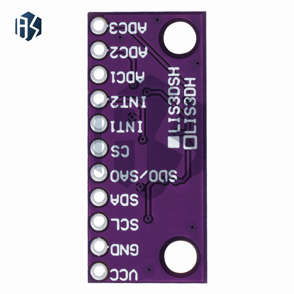 LIS3DSH LIS3DH High-resolution Three-axis Accelerometer Triaxial Zpaxo