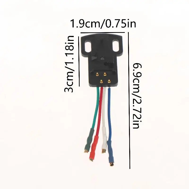 Headshell Refit Lifting Piece Oxygen Free Copper Wire For Dual 269-611 ULM Tonearm LP Vinyl Record Refit Accessories Zpaxo one sie