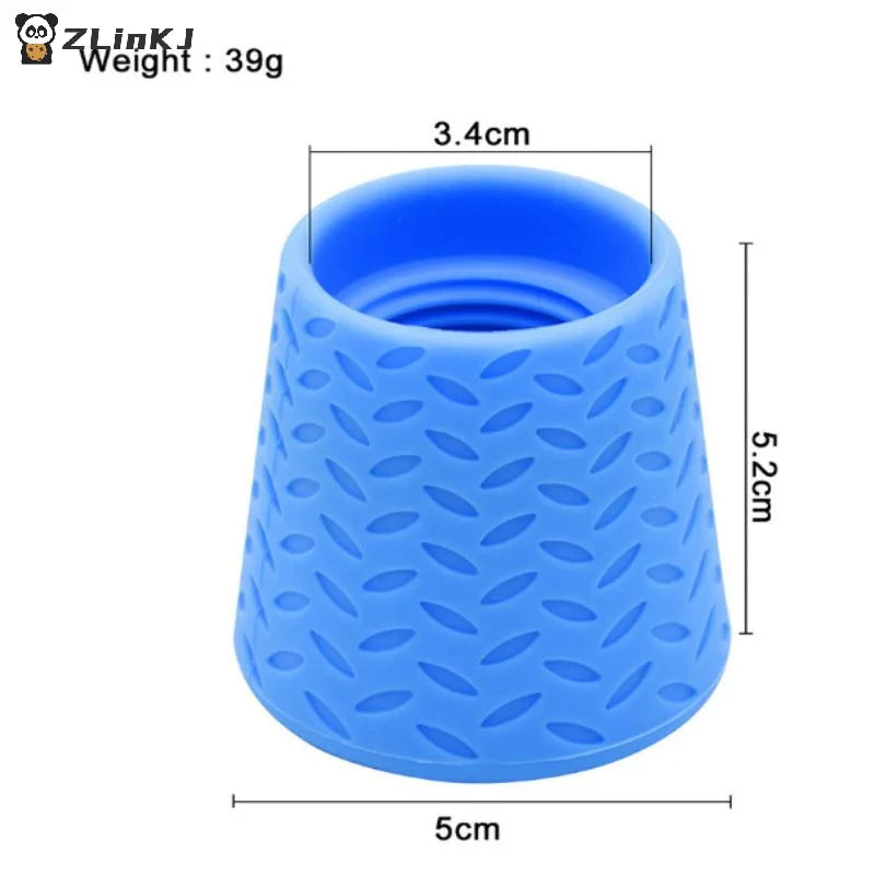 ▶1Pcs Universal Silicone Pet Bath Sprinkler Bottle Cap, Portable Shower Head Pet Washing Grooming Tool Zpaxo