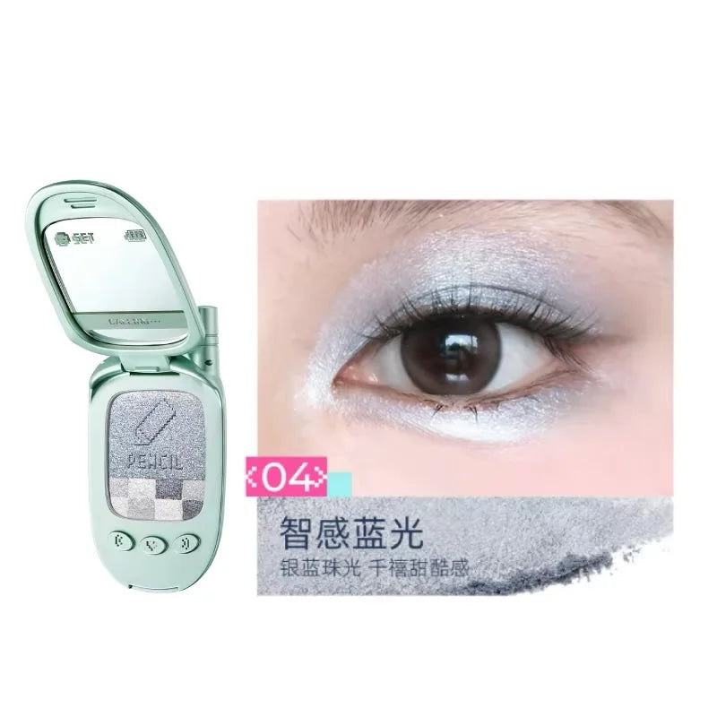 Little Ondine Japan Electronic Pets Cute Surprise Makeup Eyeshadow Lip Tint Eyeliner Pencil Essence Spray Eyebrow Facial Makeup Zpaxo powder 04