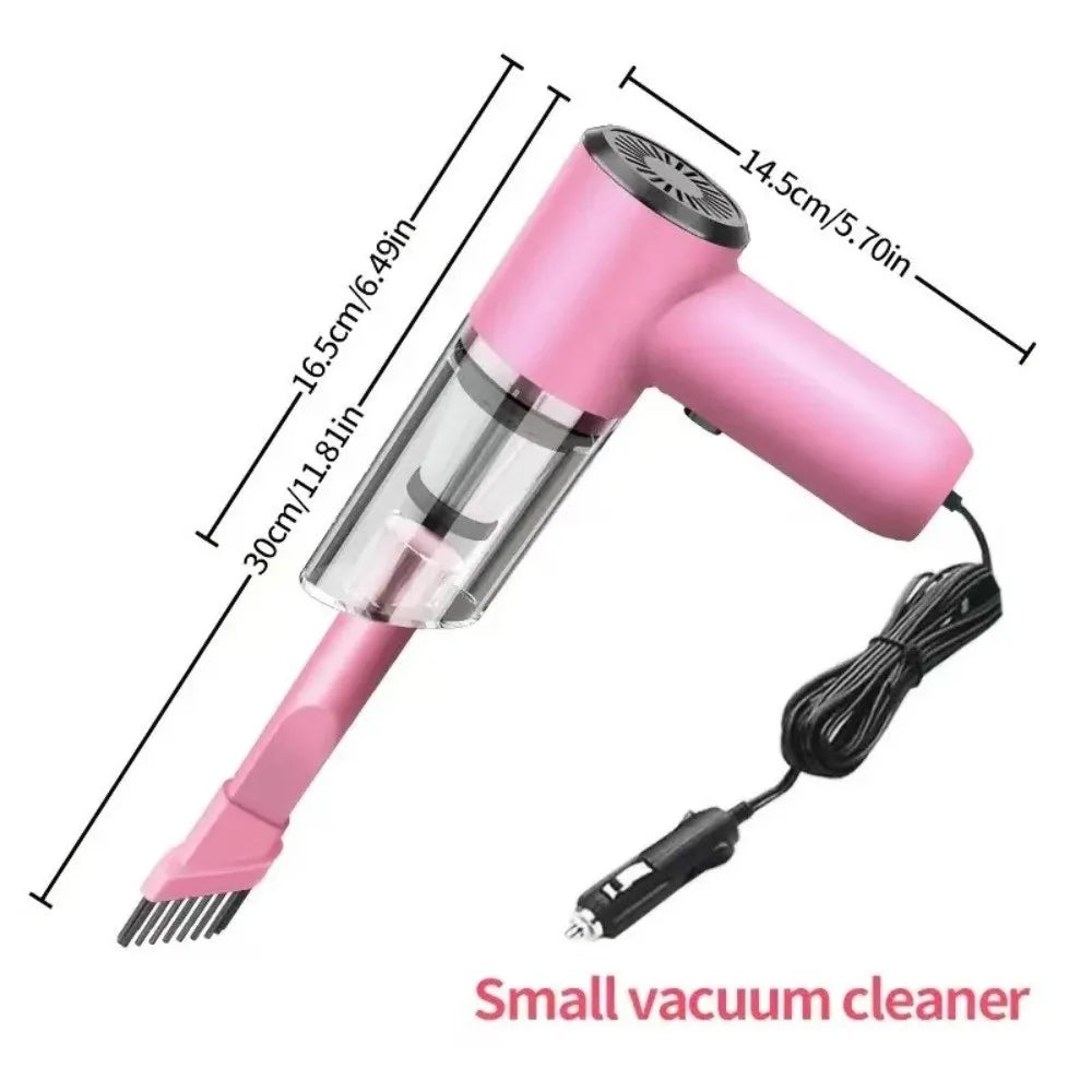 12V Car Vacuum Cleaner with Cord Compact Lightweight Powerful Mini Car Vacuum Vacuum Cleaner Low Noise Handheld Dust Remover Zpaxo