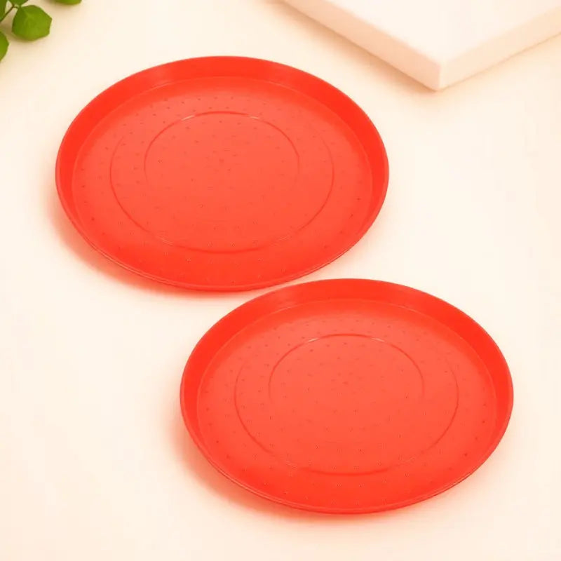 Premium Plastic Poultry Feeder Tray Sturdy Spill-proof Design Chick