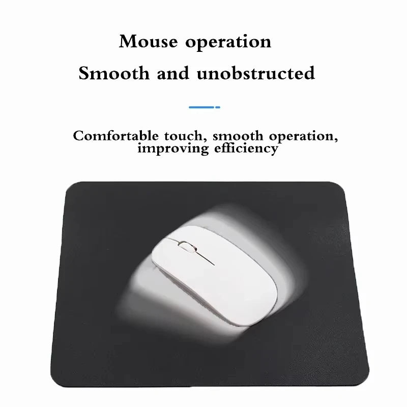 Small Portable Mouse Pad Gaming Waterproof Non-slip PU Suede Desk Mat Computer Keyboard Desk Pad Mats 2026 New Zpaxo