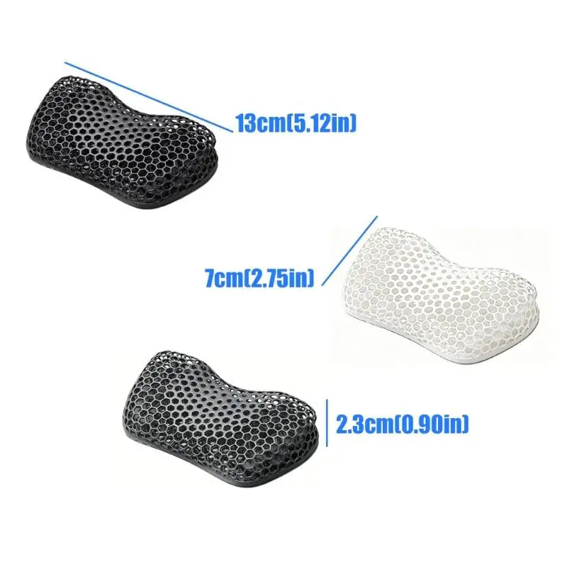 652F 3D Printed Keyboard Wrist Pad Lightweight Resin Material Nonslip Zpaxo