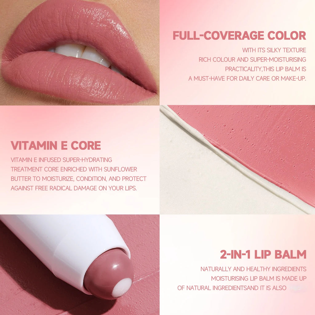 Moisturizing Nourishing Lipstick Easy Lip Glaze Rotating Pen Gloss Zpaxo