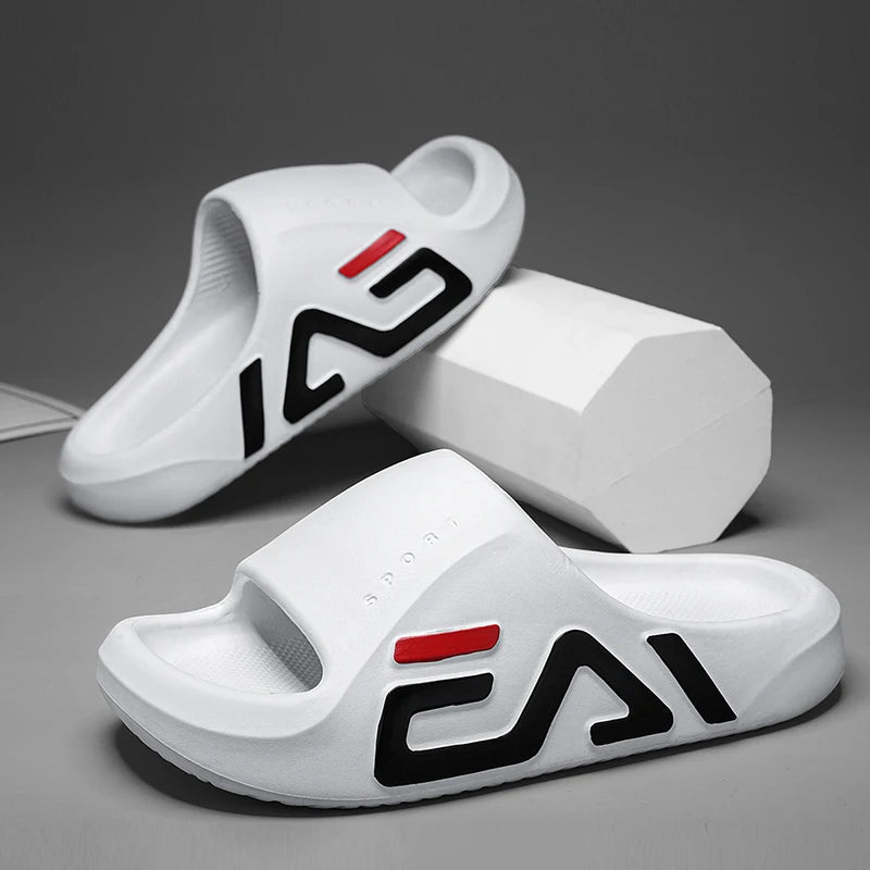 Extra-thick Sole Men Soft Air Cushion Casual Slippers EVA Sandals